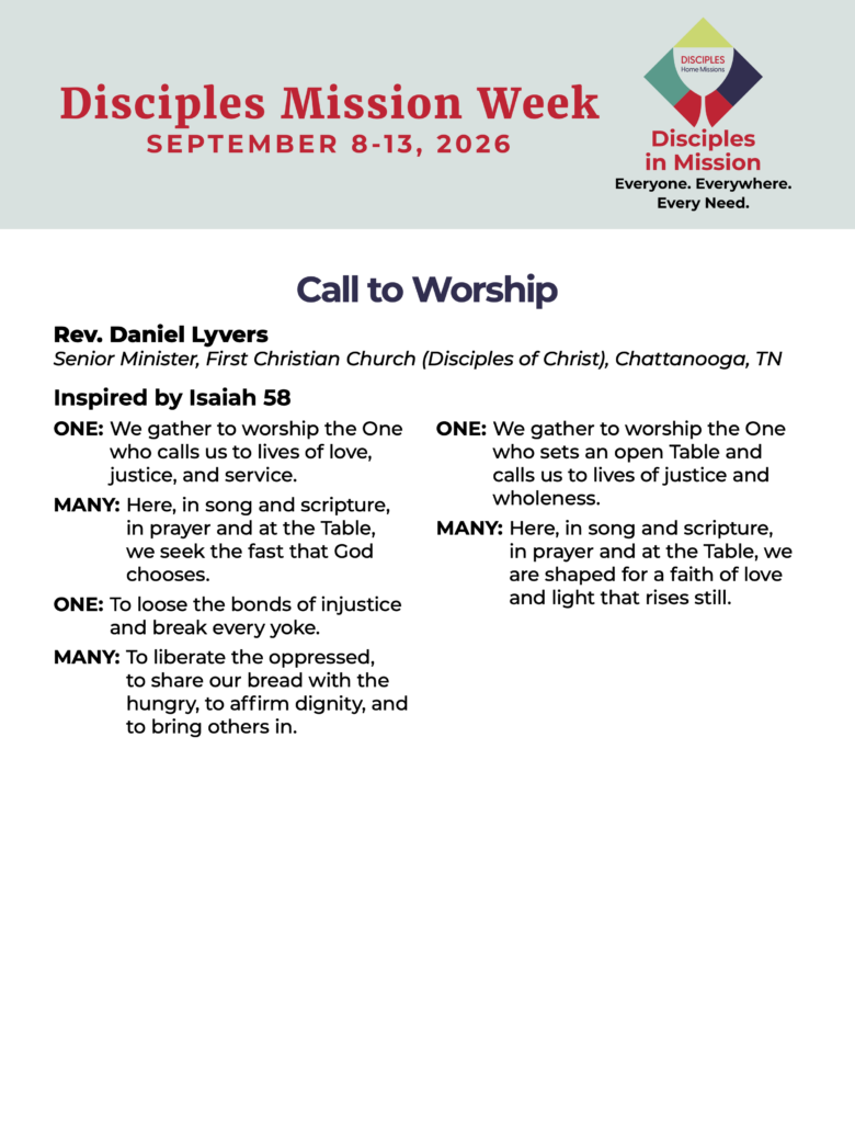 Call to Worship