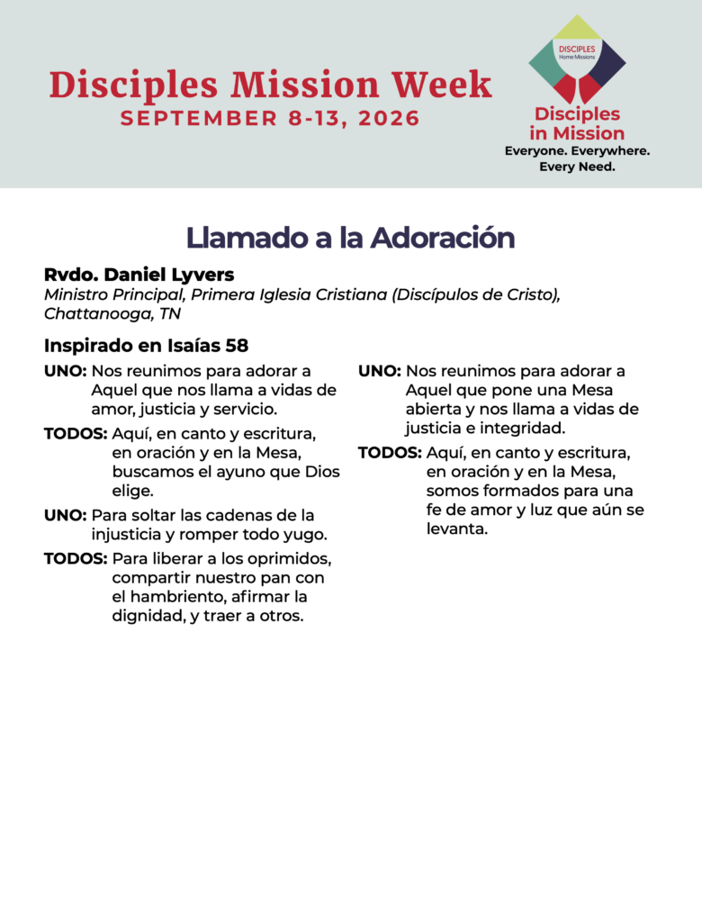 Llamado A La Adoración